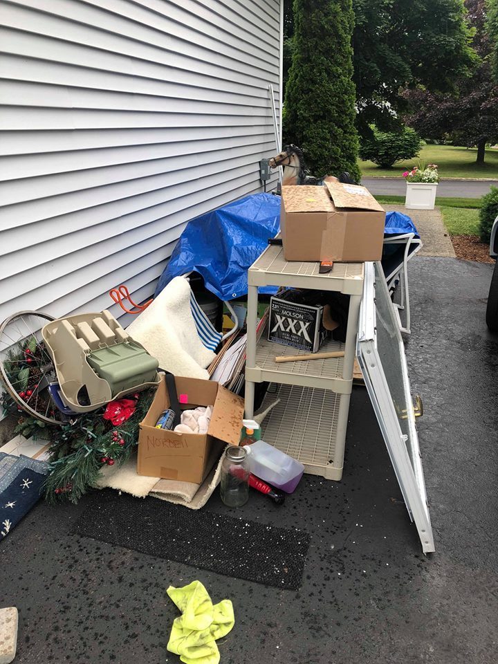 Junk removal job 1 by Buckeye Clean & Clear